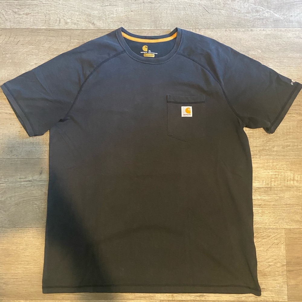 Black Carhartt Men’s Pocket T-Shirt Size XL.